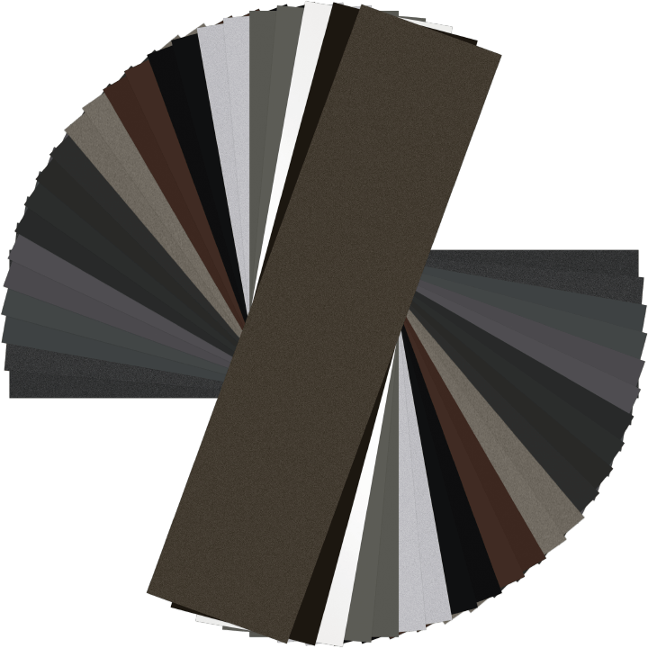 Farbfächer Aluminium-Farben Farbfächer Aluminium-Farben