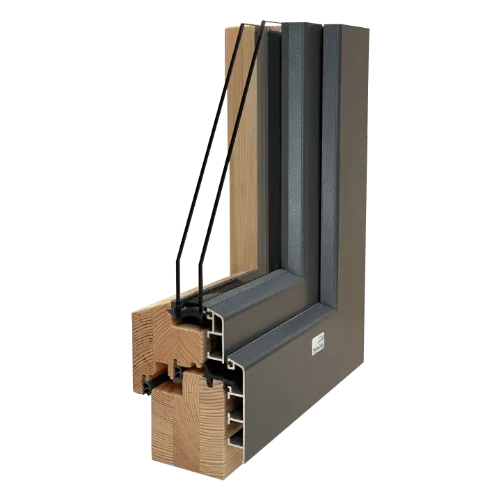 Fenster Holz Alu kaufen Holzfenster S HAF Basic 68