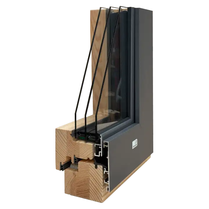 Holz-Alu-Fenster Kiefer S HAF EXCLUSIVE 80 bei Schneider Fensterbau Holz-Alu-Fenster Kiefer S HAF EXCLUSIVE 80