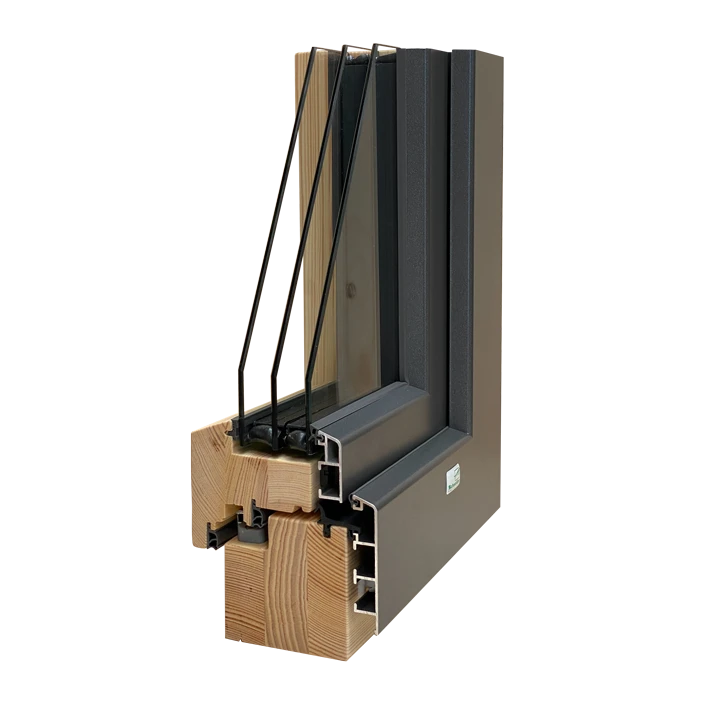 Holz-Alu Fenster Fichte S HAF BASIC 80 bei Fensterbau Schneider Holz-Alu Fenster Fichte S HAF BASIC 80