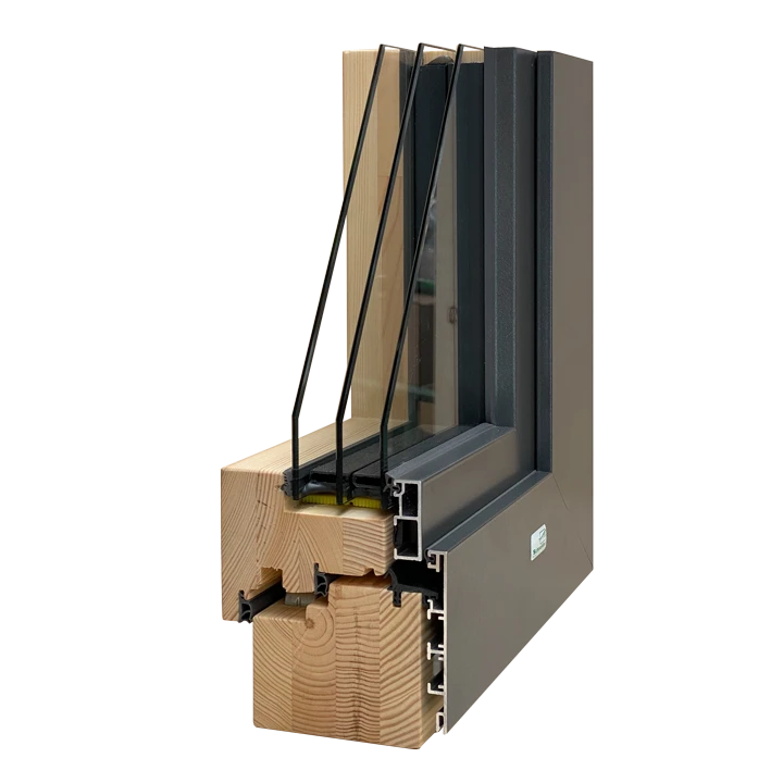 Holz-Alu Fenster Fichte S HAF MODERN 80 bei Schneider Fensterbau Holz-Alu Fenster Fichte S HAF MODERN 80