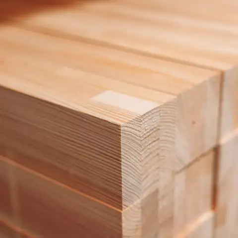 Stabile und wiederstandsfähige Holzfenster von Schneider Fensterbau Stabiles, gestapeltes Holz